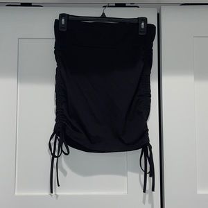 Black mini skirt, size small